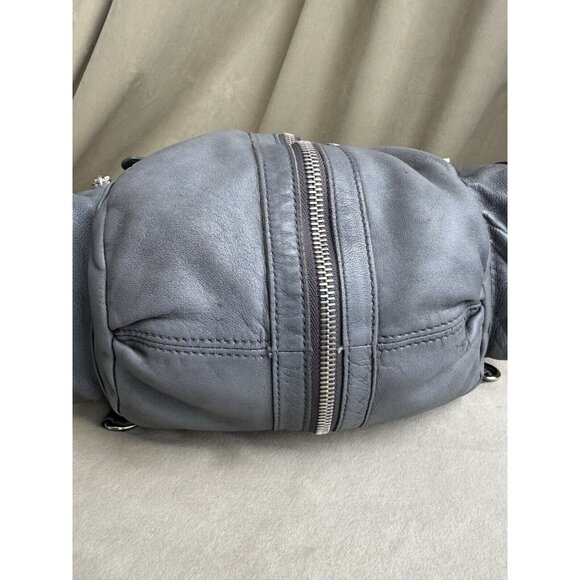 Alexander Wang Marti Grey Leather Backpack Shoulder Bag - Picture 5 of 12